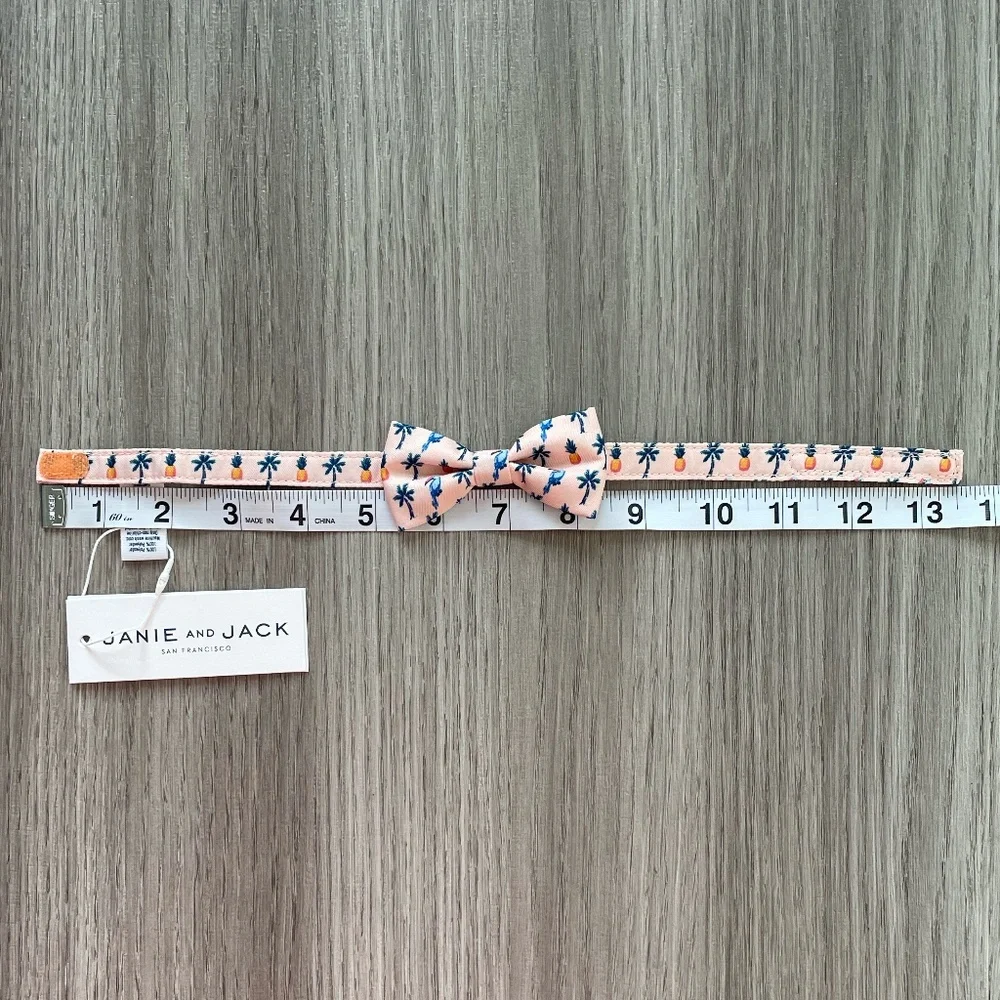 NWT Janie and Jack Baby Striped and Tropical Print Bow Ties Multi 0-24 Months